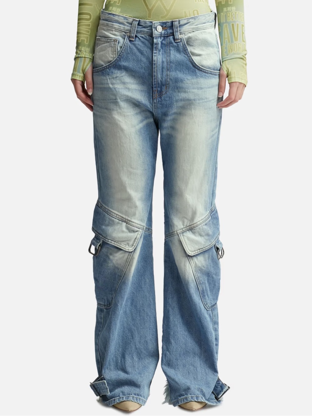 OPEN YY Knee Cargo Jeans
